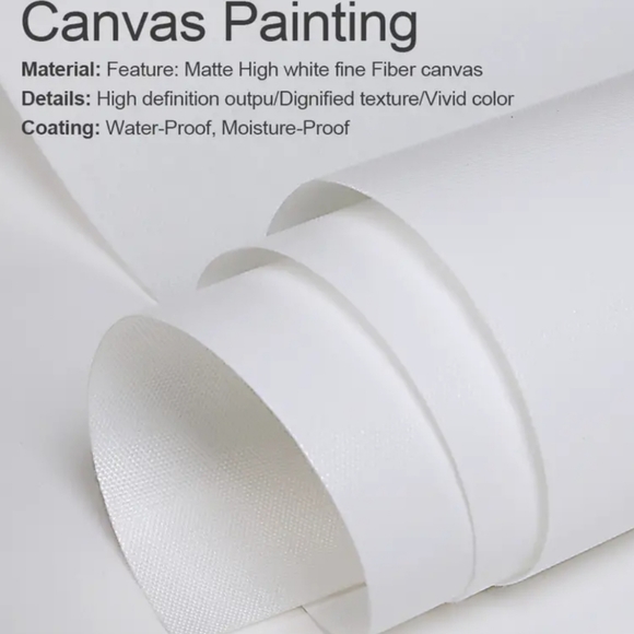 New Canvas Print - I'm Mostly Peace, Love, Light & a little Go F🪬🌟👌 Yourself - Picture 2 of 3